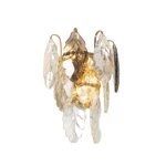 Decorative Ceiling Light, Gold Color, 31 cm Width, 21 cm Height