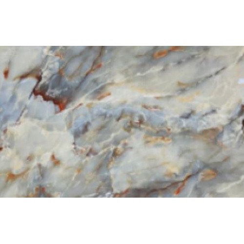 Chinese Marble Alternative 290×120cm Rectangular Grey, Model 7084 | Rose Design for modern decorations