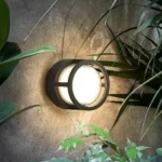 Wall Installed LED Lamp for Outdoor Spaces, 10 Watt, Size 16.5×16.5 cm, black color