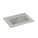 Edge Basin without Cabinet Size 61×46.5×27 cm, Maze Model, Gray Color