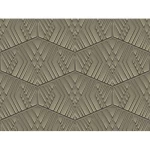 ورق جداري ايطالي لون بيج داكن طول 10 م، عرض 0.73 م، موديل Z90076