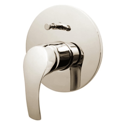 Concealed Shower Mixer Handle Two Lines Round Shape Light Bronze | Al Muhaidib Sanitary and Ceramic