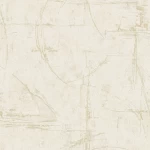 ورق جدران نقشات مقاس 15.6 م×100 سم، لون بيج