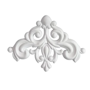 زخارف سقف فوم PU محفورة 28.5×21 سم لون ابيض | شركة زخارف