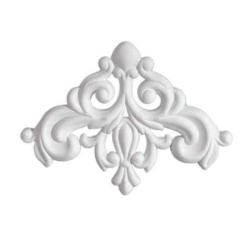 Patterned PU Foam Ceiling Decorations 28.5×21 cm White | Zakharef Company