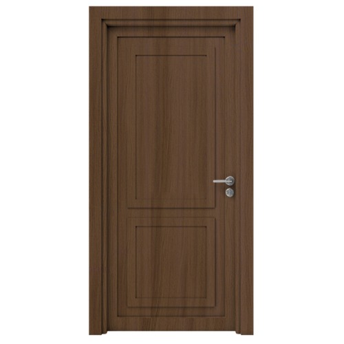 Premium Wooden Door 235x115 cm, Brown, 6 cm Thickness, Model EX02 | YT-72192336