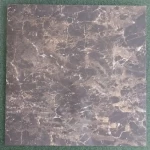 Emirati Ceramic Tiles for Flooring, Marble Design, Size  80×80 cm, Brown Color