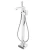 Standing Bathtub Mixer Brass Chrome Color