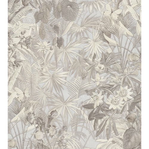 Italian Wall Decoration 10m x 1.06m Pale Grey, Model BM29048 | Balbaid Decor Company