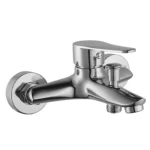  Chrome Chinese Automatic Shower Mixer Brass