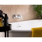 خلاط دش استحمام، مقاس 7×20.5×51 سم، لون كروم، موديل ألفا 350