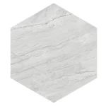 بلاط سيراميك مطفي، لون رمادي، سماكة 14 مم، مقاس 67.5X58.5 سم، تصميم رخام | سيراميك الرياض 