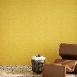 ورق جداري، مقاس 10 م×50 سم، لون كريمي غامق، تصميم سادة