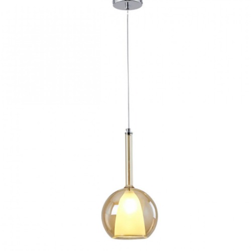 Modern Hanging Light 35x19 cm Minimal Design Golden Color | 4870