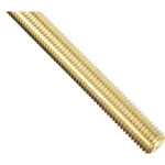 Yellow Zinc Plated Threaded Rod DIN 975, Size 30 mm, Grade   8.8 Length 1 meter | Aobsco Company