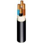 Solid Copper Cable XLPE Insulated, LSHF Sheath, 4x2.5mm, 0.6/1kV | Riyadh Cables