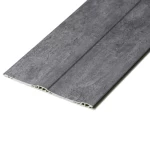 Chinese PVC wood substitute, dimensions 18 x 290 cm, marble gray