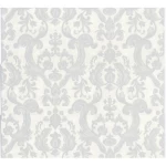 ورق جداري كلاسيكي طول 10 م ،  عرض 0.70 م ،  لون رمادي شاحب ، موديل 15018