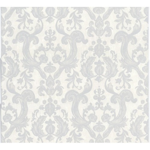 Classic Wallpaper Length 10m, Width 0.70m, Pale Gray, Model 15018 | Balbaid Decor Company