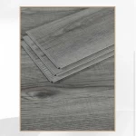 SPC parquet flooring, waterproof, light gray color, model 9911