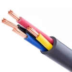 4mm 4 Core Electric Cable 300/500V, Stranded Copper Conductor, PVC Insulation | Nohascom