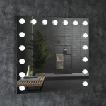 مراية ليد مربع الشكل  ، مقاس 70×80 سم، سماكة 4 ملم