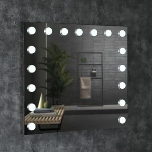 LED Mirror Square Shape Size 70x80cm, Thickness 4 mm | Al Muhaidib Sanitary and Ceramic