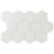 Essence Porcelain flooring for indoor and outdoor use, white color, dimensions 16×14 cm, thickness 9 mm