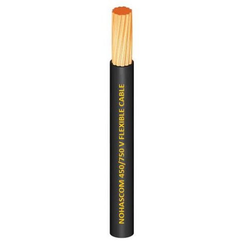 2.5mm Flexible Copper Electric Wire 450/750 volts, PVC Insulation, Black Color | Nohascom Factory International Company