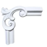 Local Foam Ceiling Accessories, Dimensions 18x18 cm 