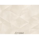 Geometric Wall Covering, light beige Color, Length 10m, Width 1.06m, Model Z21844 