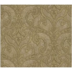 ورق حائط ايطالي تصميم كلاسيك مقاس 10 م×1.06م، بيج داكن، موديل 81403