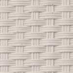 Rattan Waved - J, Marble alternative for walls for exterior and interior use, Off white, Dimensions 600×1800 mm