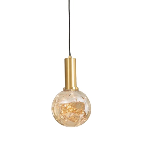 Ceiling Pendant New Classic 158 cm Length, 15 cm Width, Golden Color | 48209