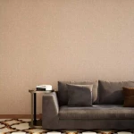 ورق حائط تصميم سادة، مقاس 10 م×50 سم، لون معدني