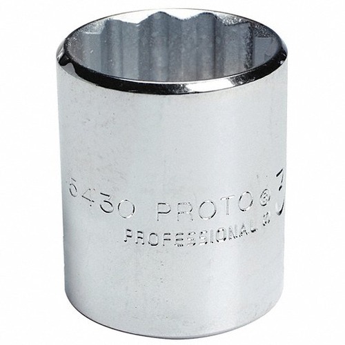 Hand Socket 1 3/8 inches Size, 1/2 inch Drive Base, 12 Points | Proto by ARAB PROS COMPANY
