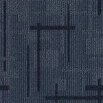 سجاد مكاتب أزرق غامق، مقاس 50×50 سم، سماكة 7 ملم، رقم المنتج 2658