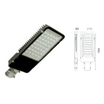 Street Light Lighting Color 2700-6500K, Size 500×210 mm | AL Anwar Company