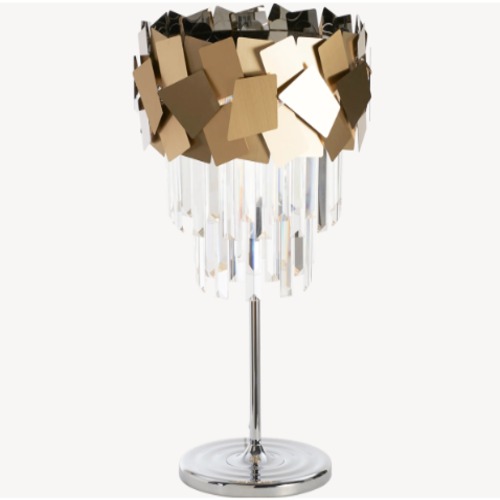 Modern Table Lamp 34x34x57 cm Golden Color | Abyat Company