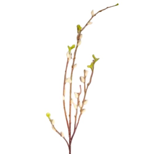 Monaco Artificial Flowers White Color, Size 100 cm | Monaco