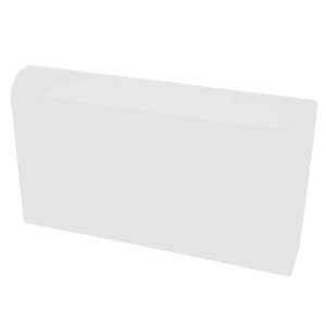 Half Agriculture Curbstone Size 50x30 cm White Color, Weight 70 kg | 