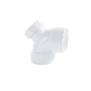 كوع UPVC زاوية 90° مقاس 3 إنش جدول 40 لون أبيض | AGM