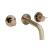 Wall Water Mixer 17×23×8.5 cm, 15 Bar Pressure, Matte Gold |  - Image 2