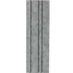  PC Wood alternative for walls, size 16 x 290 cm rectangle, stone gray