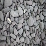 Chinese decorative stones, weight 10 kg, grey color, size 2-3 cm