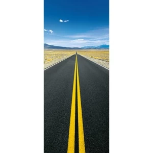 Decorative Wall Mural Youthful Design 86×200cm Black Color | Balbaid Decor Company