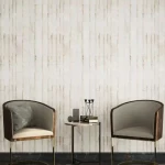 ورق حائط تصميم نقاشات طول 10 م، عرض 50 سم، لون عاجي