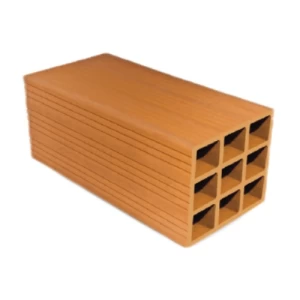 Hollow Red Bricks 40×20×20 cm, Compressive Resistance 25 kg/cm2 | Saudi Red Bricks(Alamoudi)