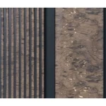 Chinese Wood Alternative For Decoration Size 12 × 290 cm, Brown color, Rectangular Shape