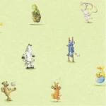 Germany Youth and children Wall Decoration, Size 10m×0.53m, green Color, Model 295801 